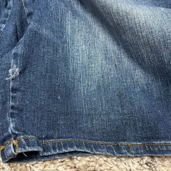 Lane Bryant Distressed Denim Bermuda Shorts Size 20 - Picture 6 of 6